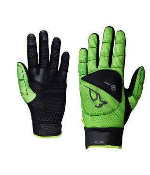 Kookaburra Clone Hockey Glove Hand Guard - Lime Green (L/H)